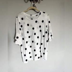LOFT Vintage Soft tee SZ M
